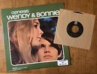 WENDY & BONNIE FLOWER Genesis 1969 US Skye PROMO LP + 7