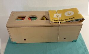 Lovevery Solid Wood Building Blocks Storage With Storage Box Montessori