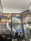 Huge Lot Of 9 PlayStation 2 PS2 Games Guitar Hero Mortal Kombat Kingdom Hearts