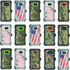 For Samsung Galaxy S7/S7 Edge Camo Case Cover(Belt Clip Fits Otterbox Defender)