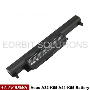 Battery for ASUS A32-K55 A32-K55X A33-K55 A41-K55 Q500A X55 X55a X55c