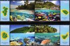 Malaysia 2015 Islands and Beaches MNH fauna marine turtle coral fish transport