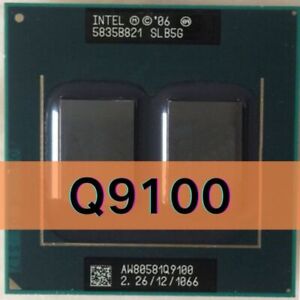 Original offici Q9100 SLB5G 2.26G 12M PGA version of CPU workstation socket PGA