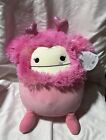 Squishmallows Caparinne Bigfoot 11 in Toy Pillow Plush Toy - Pink