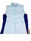 Kjus Radiation Vest Men's Size 54 XL Golf Full Zip Insulated Blue New With Tag