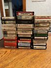 Lot of 31  8-Track Tapes Mixed Artists, UNTESTED  Country And Gospel