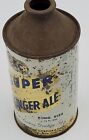 New ListingSuper Ginger Ale vintage can c1950 king size  cone top