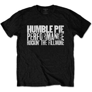 Humble Pie Rockin The Fillmore T-Shirt Black New