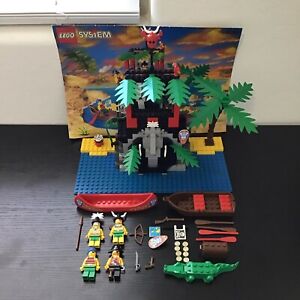 LEGO Pirates: Forbidden Cove (6264) Islanders 100% Complete Instructions Vintage