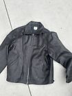 GAP Vintage Motorcycle Jacket Brown Genuine Leather Full zip Medium