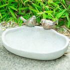 Bird Baths For Outdoors Outdoor Garden Bird Bath Resin Birdbath Bowl With Vintag