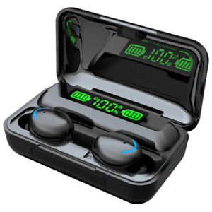 Bluetooth 5.0 Earbuds Waterproof Headset Noise Cancelling Wireless