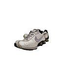 Nike Shox Running Shoes, Vintage, #309351-102, Wht/Blk/Lav, Leather, Womens US 7