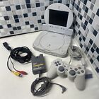 Sony PlayStation PSone Portable LCD Screen Combo Tested & Working
