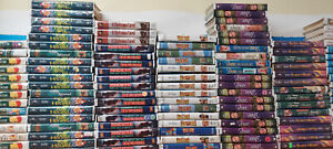 VHS 10/$20 HUGE LOT DISNEY CLAMSHELL MOVIES MANY TITLES 10 FOR $20 DOLLARS