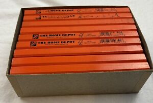MADE IN USA Bulk Wholesale Lot FSC 72 Misprinted Wood Case Carpenter Pencils