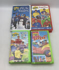 The Wiggles VHS Tapes Lot of 4 Children Songs and Entertainment