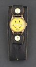 Vintage wind-up Lucerne Yellow Smiley Face Cartoon Comic Character Watch