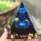 5*5*5cm Orgonite Pyramid   ball，Chakra Energy quartz crystal healing reiki 1pc
