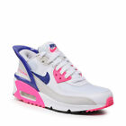 Nike Air Max 90 Flyease White Pink Glow Purple CV0526-105 6Y = 7.5 Women's