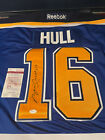 Brett Hull NHL Reebock Autographed #16 St Louis Blues Hockey Jersey JSA