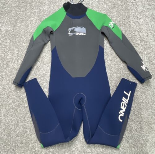 O'Neill Youth BOYS Wetsuit Full Length size 12 epic GRAY BLUE