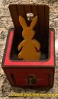 Vintage Magic Trick Box Slanted Mirror Rabbit in Hat Marshall Brodein Co Chicago