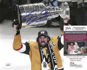 Mark Stone Signed 8x10 Photo w JSA COA #AQ94433 Vegas Golden Knights Stanley Cup
