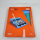 Amazon Fire HD 8 Tablet Kid-Proof Case 3+ Blue 12th Generation 2022 Release `