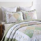 3 Piece Printed Quilt Bedspread Set Bedding Coverlet Set