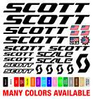 Scott Die-Cut Decals Stickers Bicycle Graphics Set Autocollant Aufkleber Adesivi