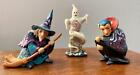 Jim Shore Halloween Wicked Salem Witch, Dracula, Ghost Lot 3