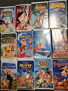 Lot of 12 Disney Movies