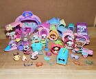 Used Littlest Pet Shop Lot - 10 Pets, LIMO, Light Up Stage, & Much More!