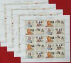 Four x 20 = 80 of NATIONAL POSTAL MUSEUM 29¢ US USA Postage Stamps Sc# 2779-2782
