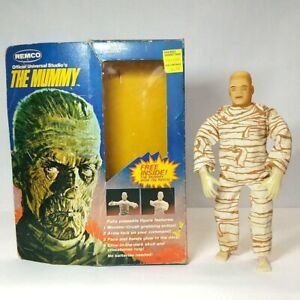 Remco Universal Monsters The Mummy Glow in the Dark Read RARE Vintage 1980