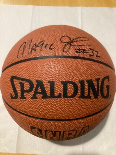 Magic Johnson signed autographed NBA Basketball
