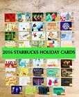 2016 STARBUCKS HOLIDAY GIFT CARD NEW-Choose One or More