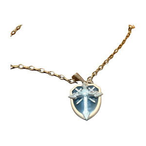 VARTIX GEMCERY x Gackt Pendant Necklace Cameo Diamond K10 Pink Gold Used