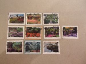 USA Used, 2020 Issue, American Gardens (Set of 10)