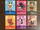Animal Crossing amiibo cards - Series 4 Lot of 6 Cards