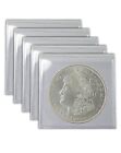 1921 Silver Morgan Dollar AU Lot of 5 Coins S$1 Constitutional Silver Nearly Unc