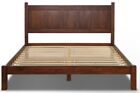 Queen Size Wooden Bed Frame with Headboard & Mattress