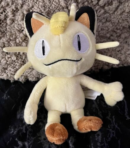 Pokemon Center Fit Plush Doll - Meowth 5in Normal Cat Kanto #52 Go JP