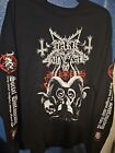 DARK FUNERAL Longsleeve Social Distance From RELIGION Black Death Metal Band XL