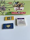 2001 Monopoly The Simpsons Edition Property Deeds Community Chest Chance Cards