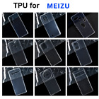 Clear TPU shell cover for MEIZU - silicone case for all models