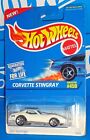 Hot Wheels 1996 Mainline #450 Corvette Stingray White w/ 5SPs Metal Body & Base