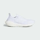 Size 7 - Adidas UltraBoost 21 White Athletic Sneaker Yeezy 