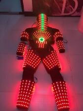 LED ROBOT COSTUME ROBOTS SUIT DJ TRAJE PARTY SHOW GLOW